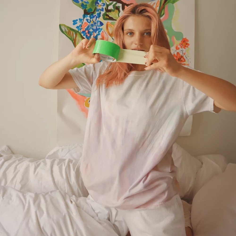 Urban outfitters project social T tie dye oversized tee M
